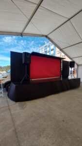 escenario en perspectiva